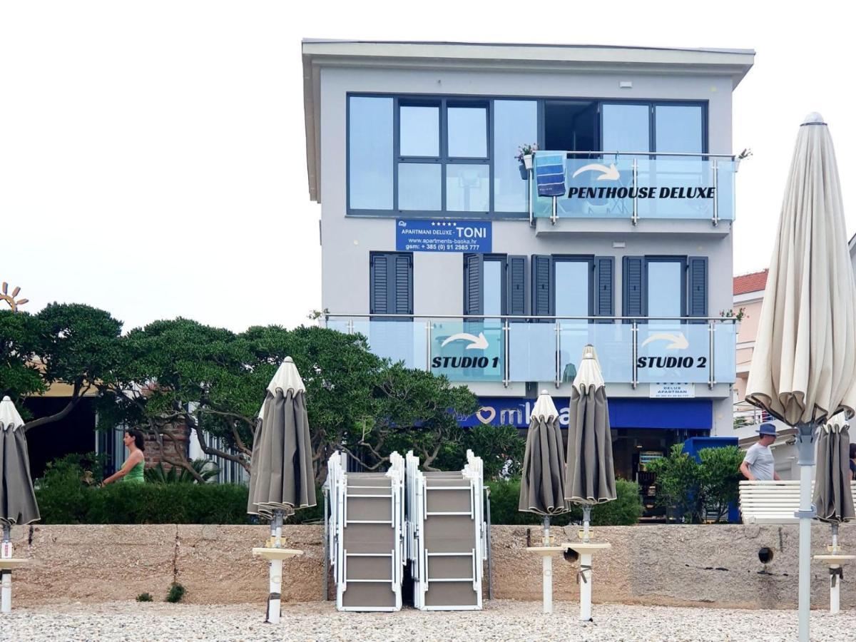 Apartments Toni Baška Kültér fotó